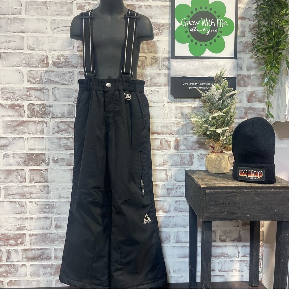 Gerry Black Snow Bib Overalls 7/8